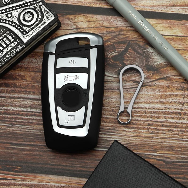 PJYTAC مشبك مفاتيح كارابيني من التيتانيوم، مشبك مفاتيح قوي بتصميم بسيط، حامل مفاتيح EDC مع خطافات سريعة التحرير - Image 3